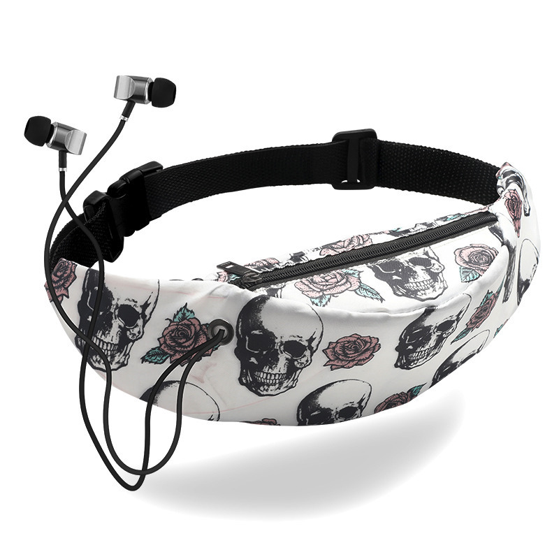 2019 Spring and Summer New Sports Waist Pack Digital Printing Unicorn Outdoor Pocket Sports Travel Casual Women Bag