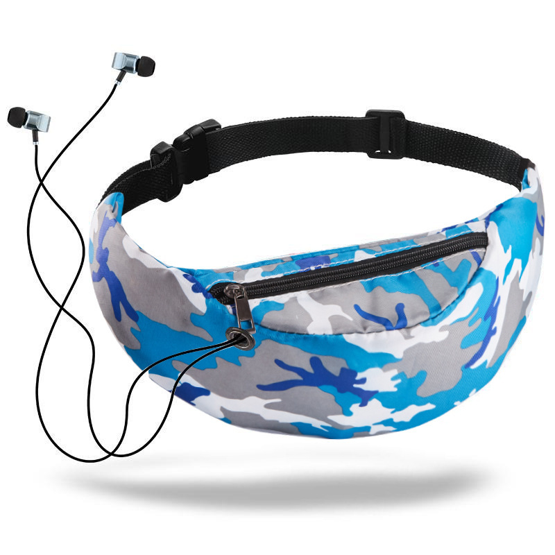 2019 Spring and Summer New Sports Waist Pack Digital Printing Unicorn Outdoor Pocket Sports Travel Casual Women Bag