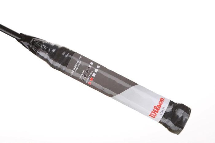 Authentic Wilson badminton single genuine 100% carbon fiber Strip security MICRO C78 sporting goods