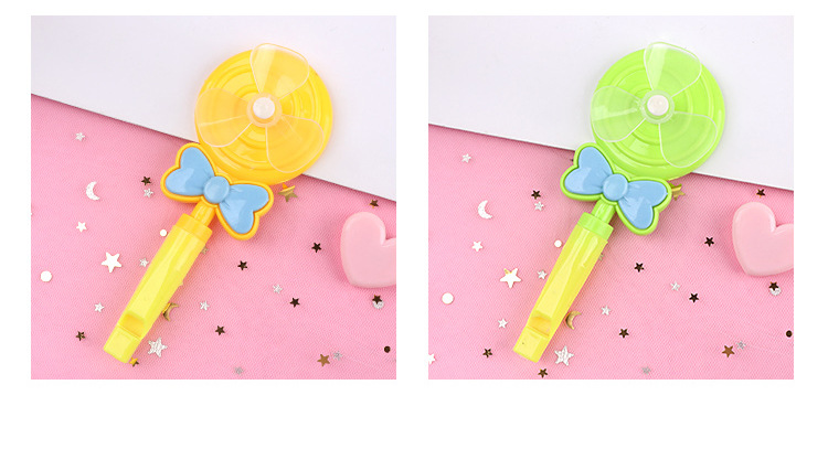 Lollipop Whistle Windmill children's Toys Kindergarten gifts small toys candy color whistle nostalgic small gifts