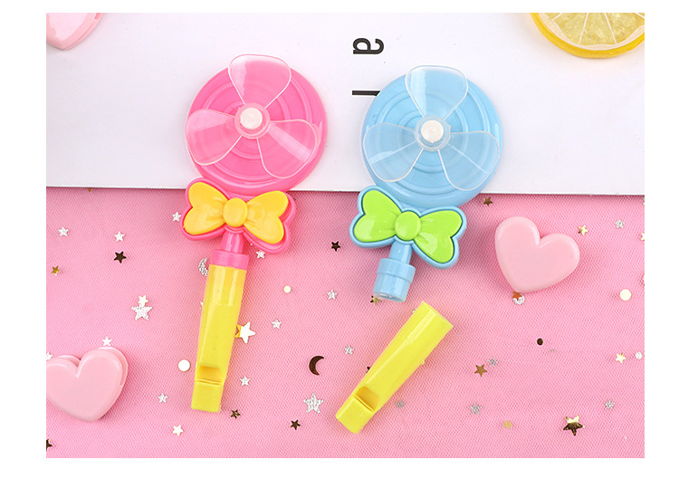 Lollipop Whistle Windmill children's Toys Kindergarten gifts small toys candy color whistle nostalgic small gifts