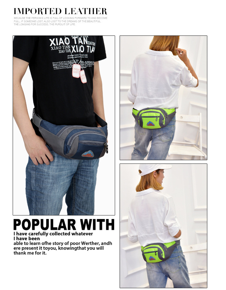 Factory Supply Cycling Waist Bag Waterproof Anti-Theft Cell Phone Bag Exercise Running Belt Bag Sports Bag Wholesale Factory Supply Cycling Waist Bag Waterproof Anti-Theft Cell Phone Bag Exercise Running Belt Bag Sports Bag Wholesale