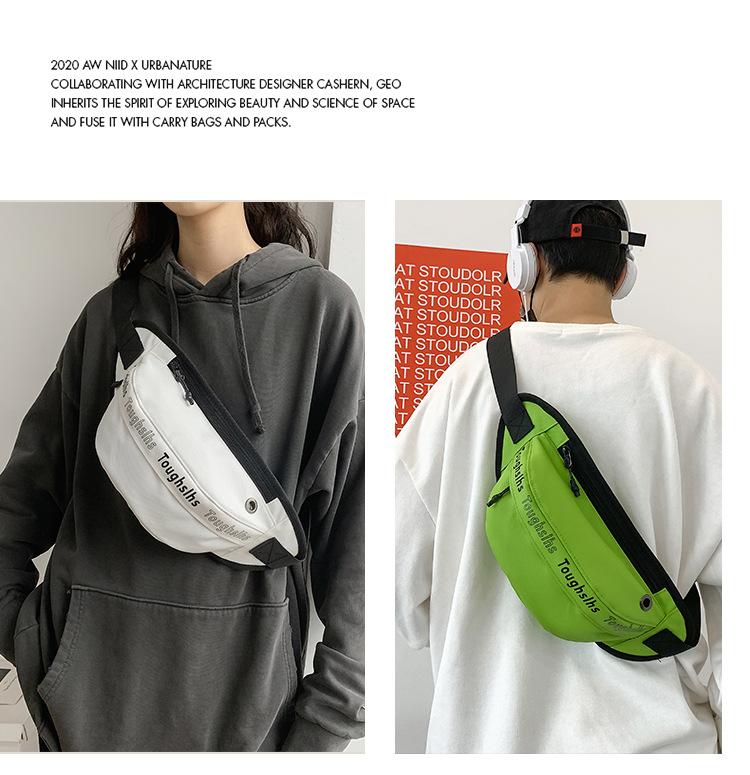 New Trendy Men's Women's Waist Bag Korean Style Waterproof Chest Bag Outdoor One Shoulder Crossbody Bag Mobile Phone Bag Travel Pouch New Trendy Men's Women's Waist Bag Korean Style Waterproof Chest Bag Outdoor One Shoulder Crossbody Bag Mobile Phone Bag Travel Pouch