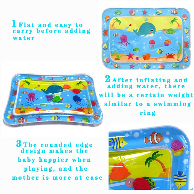 2021 New Children 'S Inflatable Whale Water Cushion Baby Pat Pad Octopus Ice Pad Summer Baby Swimming Toys 2021 New Children 'S Inflatable Whale Water Cushion Baby Pat Pad Octopus Ice Pad Summer Baby Swimming Toys