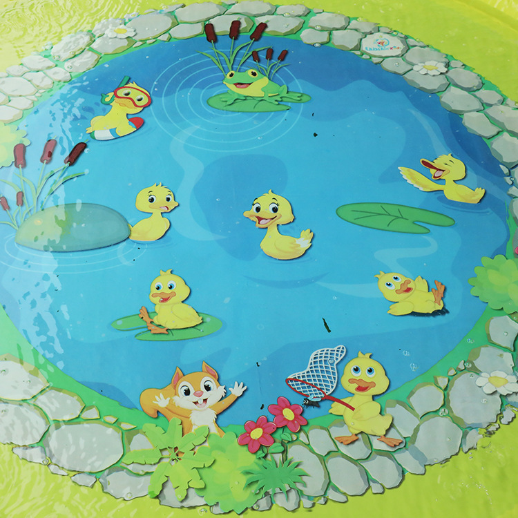 Spot new baby water pad inflatable outdoor water splashing fun water pad summer children&#039;s toys sprinkler pad