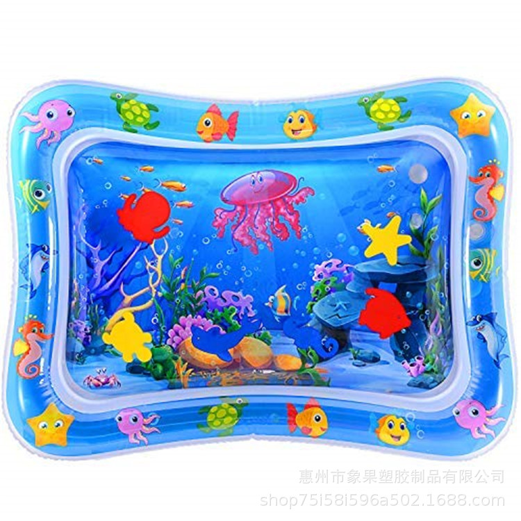 Inflatable Pai Pai Le Baby Water Cushion Amazon CPC Certified PVC Baby Ice Pad Baby Water Injection Lying Mat Spot
