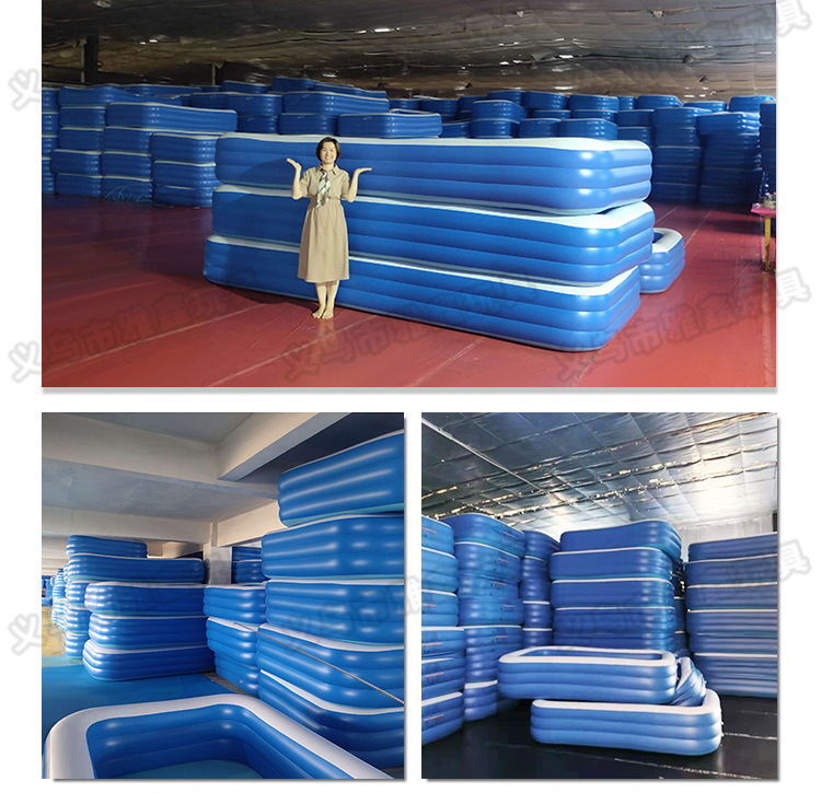 Factory in Stock New Infant Inflatable Racket Water Cushion Marine Life Pai Pai Le Floor Mat Ice Pad Octopus Racket Mat