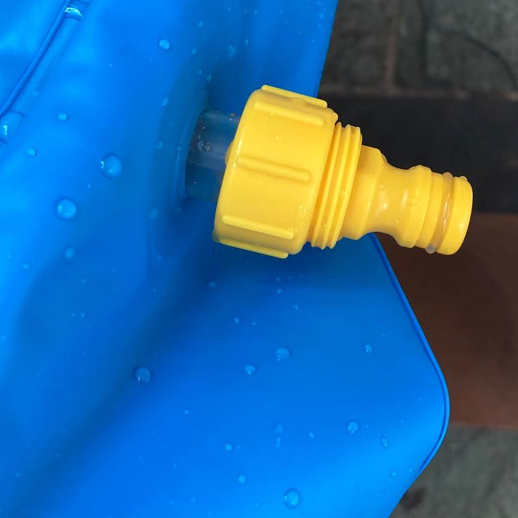 Spot PVC inflatable outdoor spray mat children splashing water ring inflatable toy spraying ball sprinkler pad