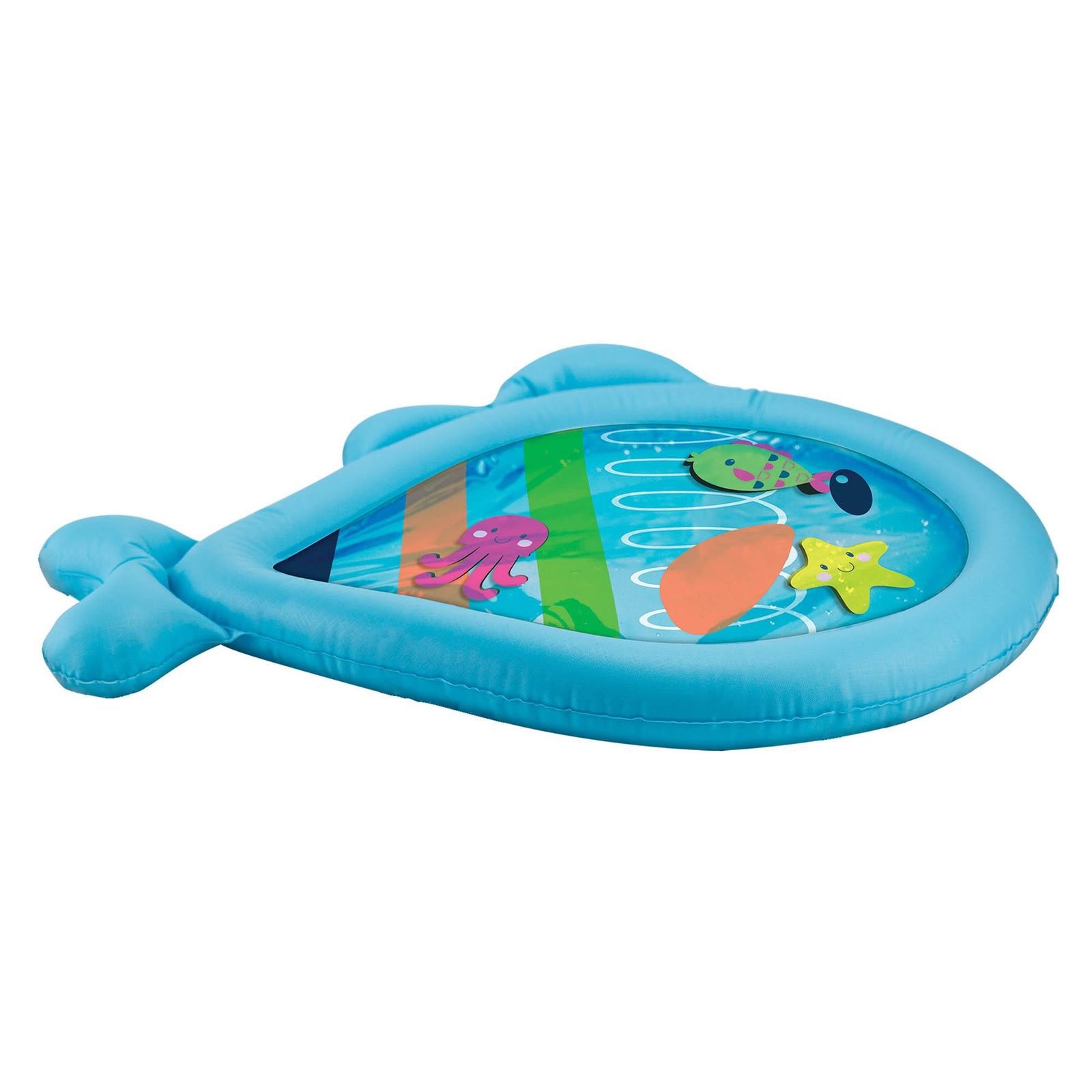 Spot PVC inflatable outdoor spray mat children splashing water ring inflatable toy spraying ball sprinkler pad