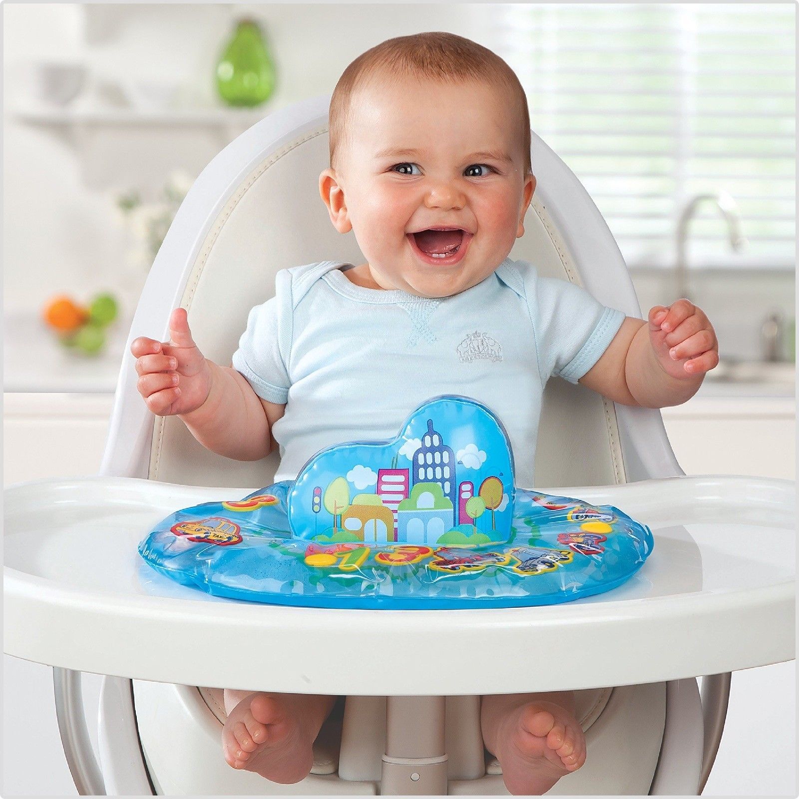 Spot PVC inflatable outdoor spray mat children splashing water ring inflatable toy spraying ball sprinkler pad