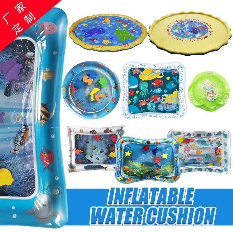 Hot selling water pad baby ice pad big baby inflatable Baby water pad Baby inflatable water pad tummy pad