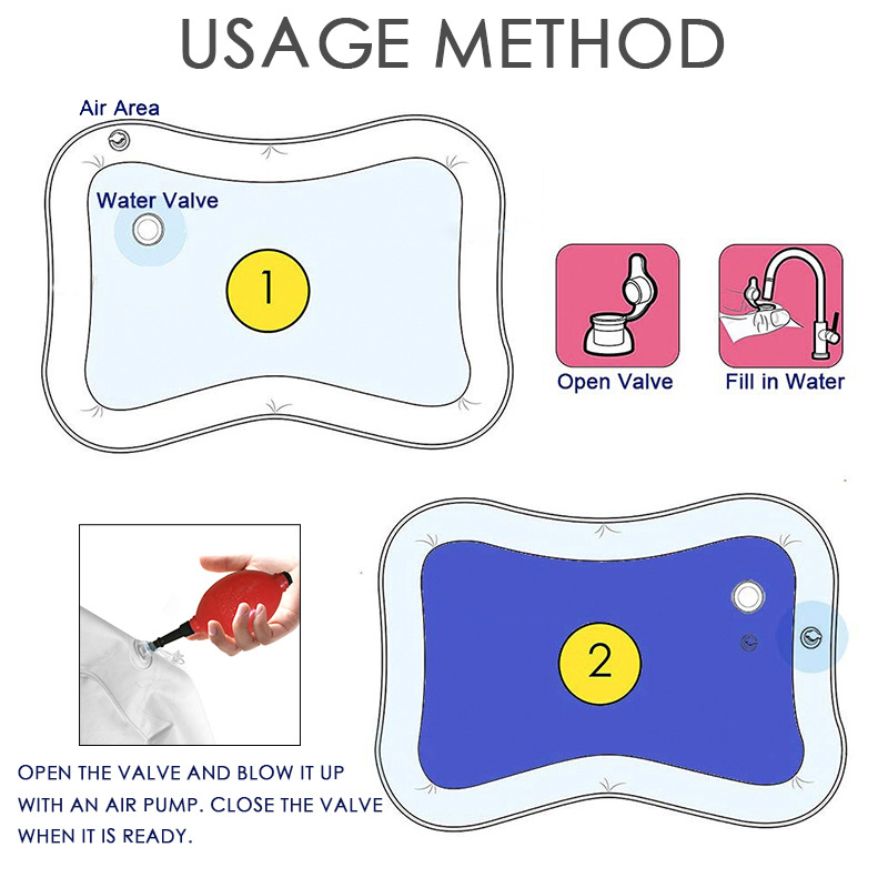 Hot selling water pad baby ice pad big baby inflatable Baby water pad Baby inflatable water pad tummy pad Hot selling water pad baby ice pad big baby inflatable Baby water pad Baby inflatable water pad tummy pad