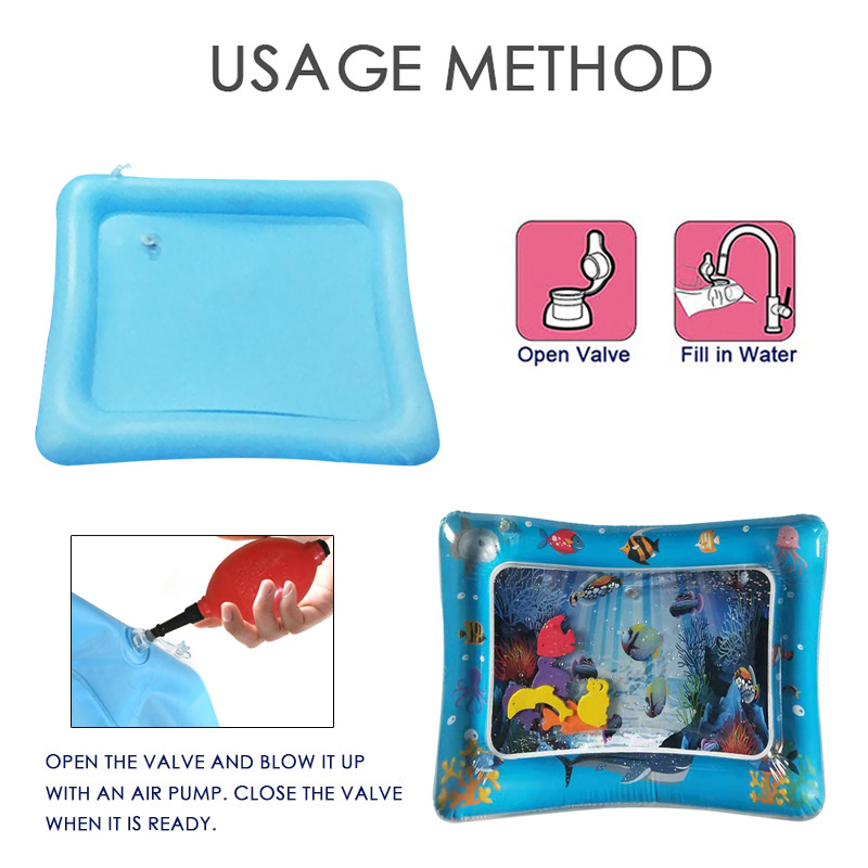 Hot selling water pad baby ice pad big baby inflatable Baby water pad Baby inflatable water pad tummy pad Hot selling water pad baby ice pad big baby inflatable Baby water pad Baby inflatable water pad tummy pad