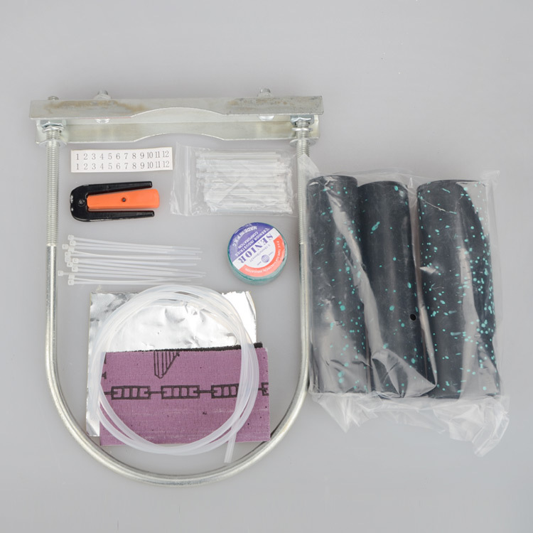 48 Core Cable Connector Box Vertical Cap Dome Barrel Optical Fiber Splice Box Fusion Package 2 in 2 out Two Outdoor