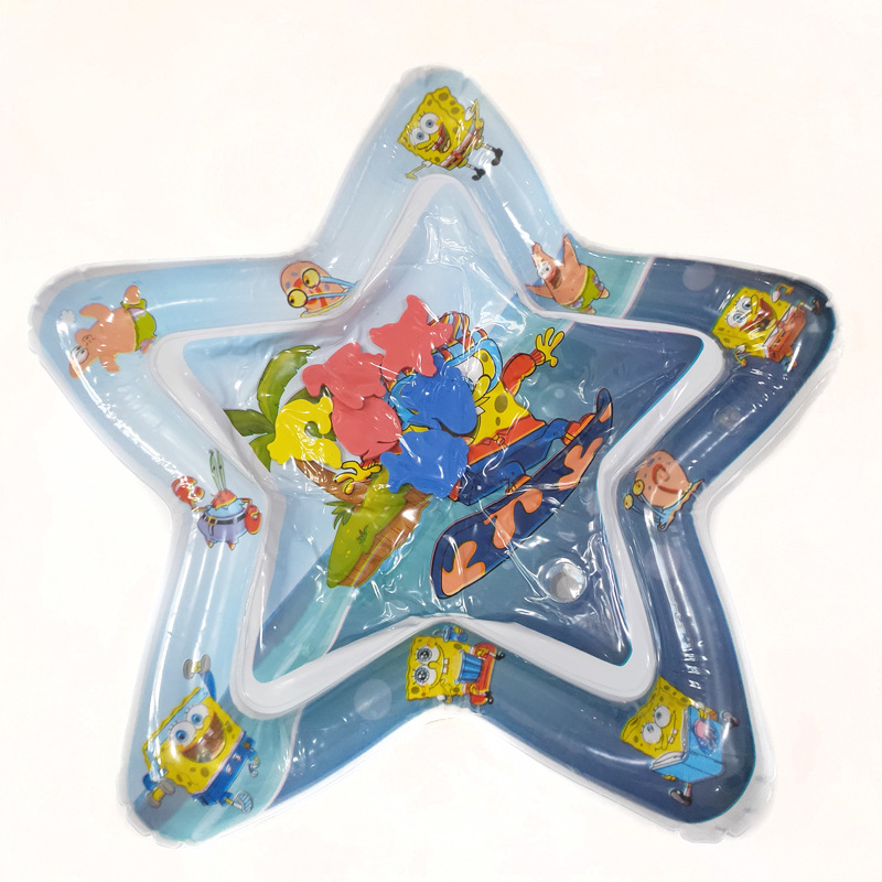 Wholesale PVC baby ice pad for children inflatable Pat Le water pad large baby sea creature merman game pad