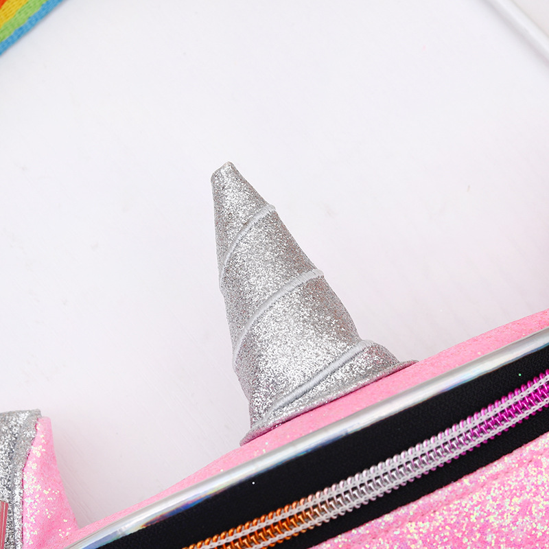New Fashion Creative Waist Bag Children Cute Unicorn Shoulder Messenger Bag Cartoon Laser Sequins Children Backpack New Fashion Creative Waist Bag Children Cute Unicorn Shoulder Messenger Bag Cartoon Laser Sequins Children Backpack