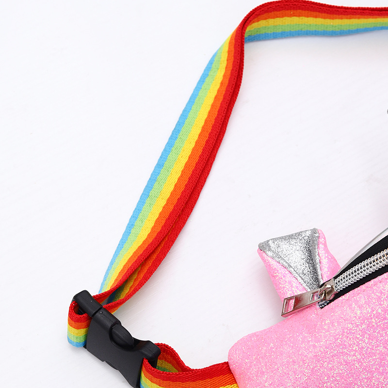 New Fashion Creative Waist Bag Children Cute Unicorn Shoulder Messenger Bag Cartoon Laser Sequins Children Backpack New Fashion Creative Waist Bag Children Cute Unicorn Shoulder Messenger Bag Cartoon Laser Sequins Children Backpack