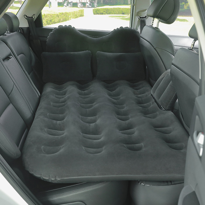 Car Airbed Flocking Head Protection Block Airbed Travel Car Airbed Pad Inflatable Lathe
