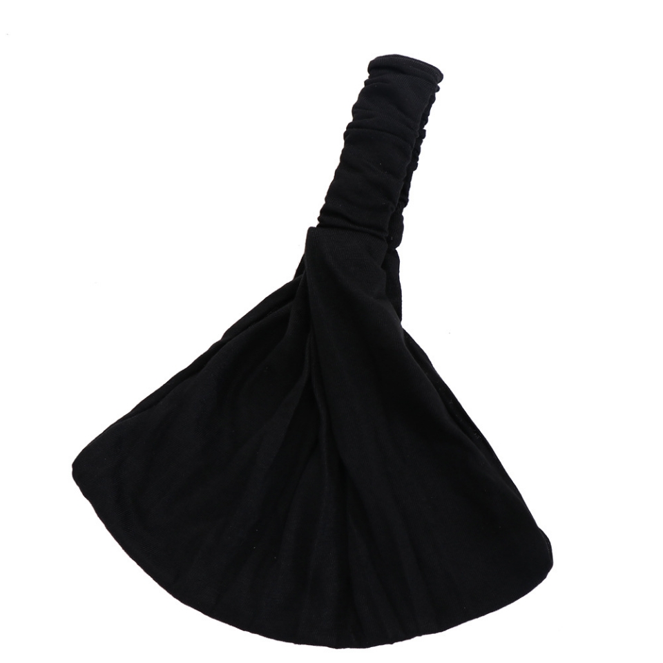 European, American and Russian Three-in-One Headband Cap Solid Color Jersey