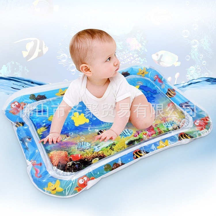 Pai Pai Le Inflatable Water Cushion Baby Ice Pad Large Baby Inflatable Baby Toy Inflatable Water Cushion Prone Pat Pad