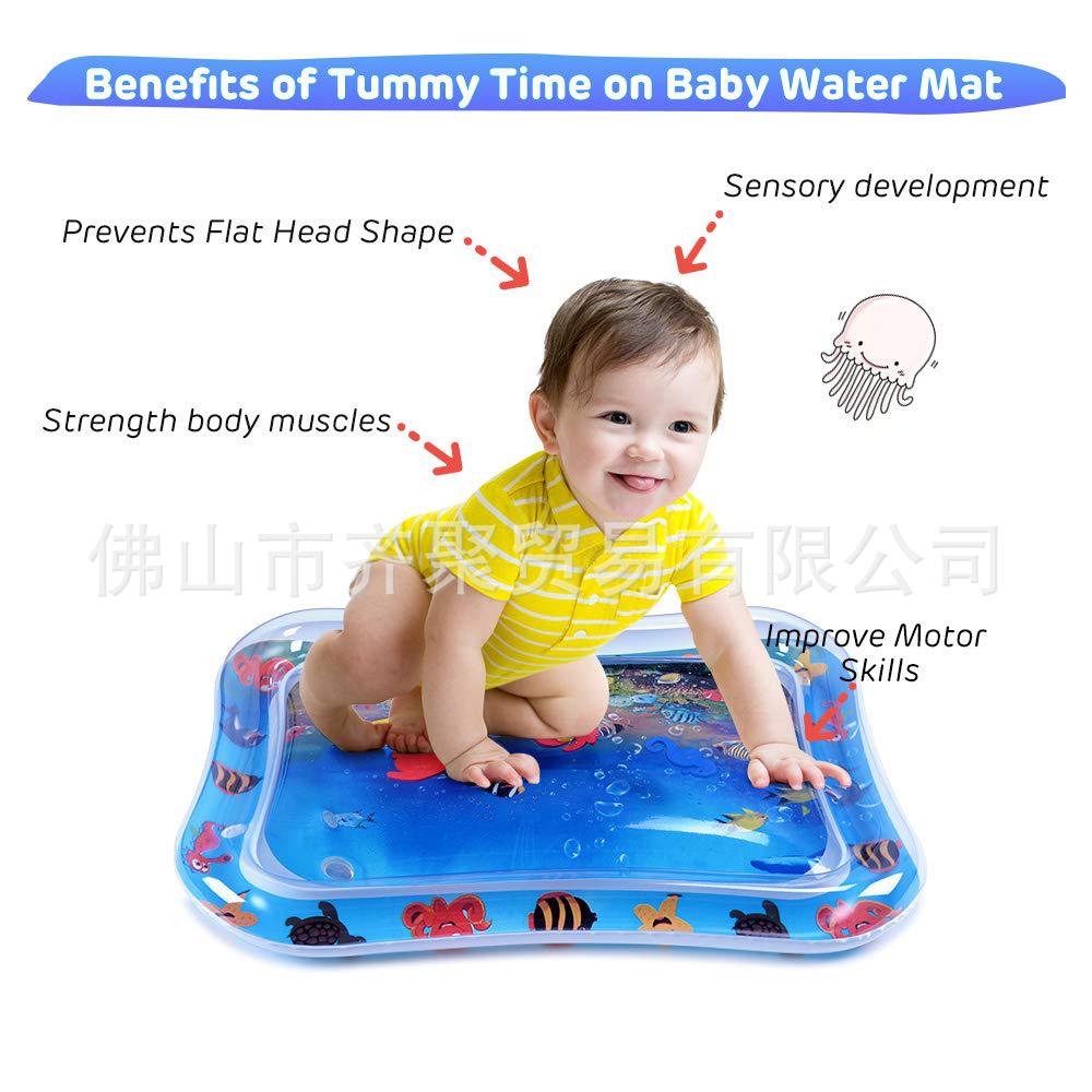 Pai Pai Le Inflatable Water Cushion Baby Ice Pad Large Baby Inflatable Baby Toy Inflatable Water Cushion Prone Pat Pad