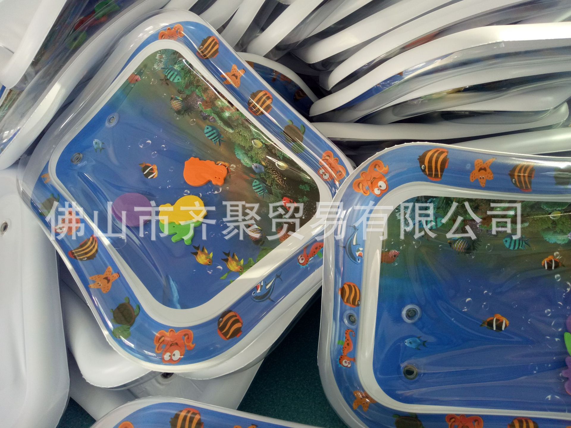 Pai Pai Le Inflatable Water Cushion Baby Ice Pad Large Baby Inflatable Baby Toy Inflatable Water Cushion Prone Pat Pad