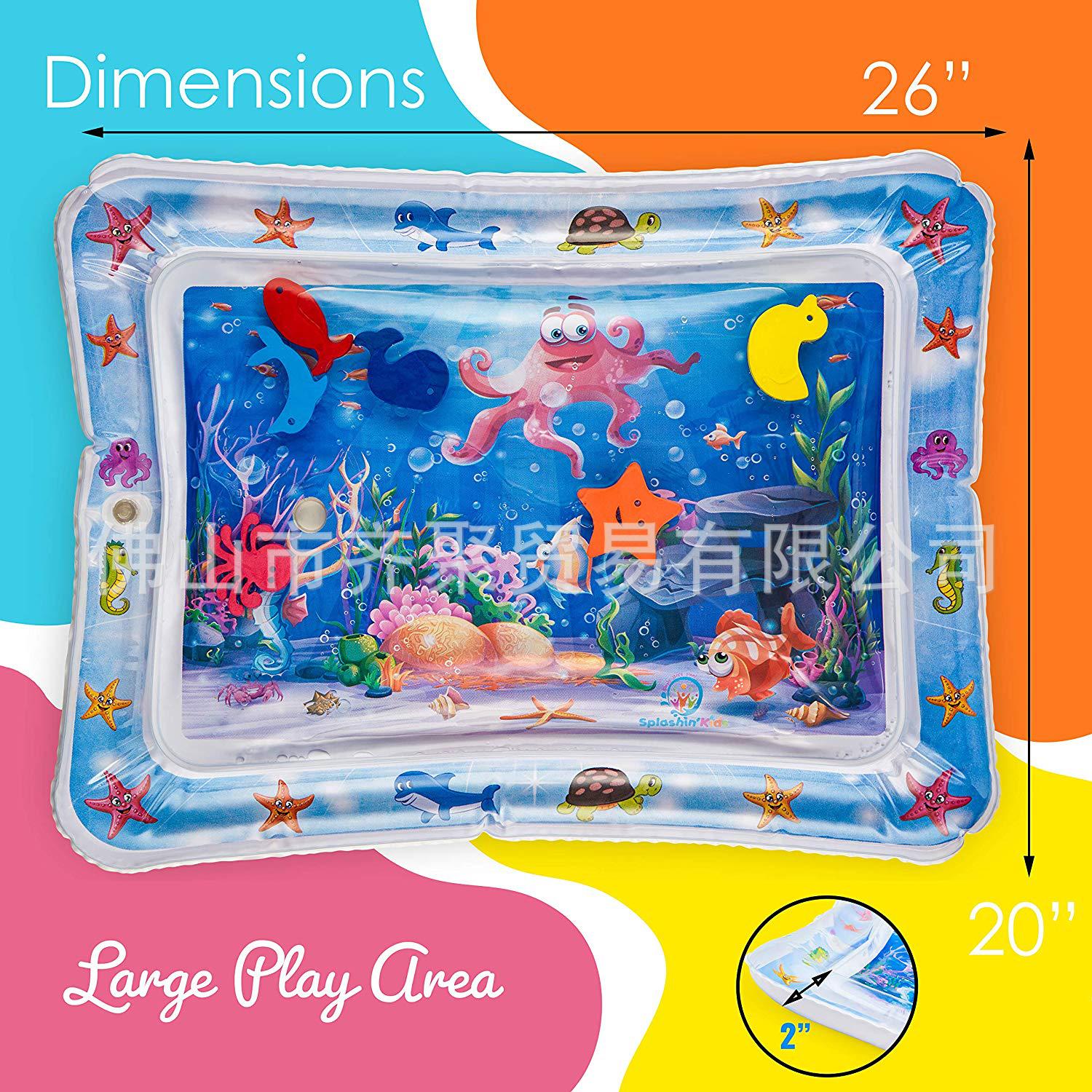 Pai Pai Le Inflatable Water Cushion Baby Ice Pad Large Baby Inflatable Baby Toy Inflatable Water Cushion Prone Pat Pad
