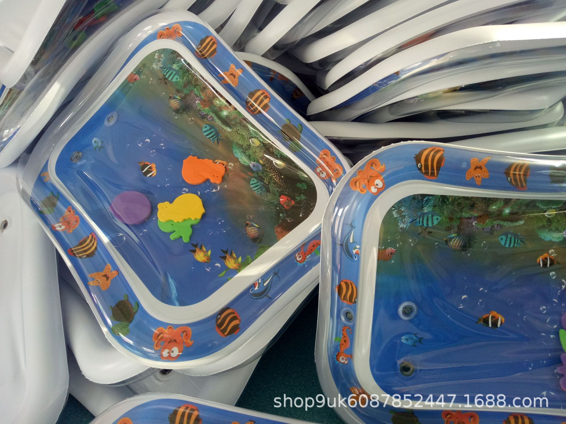 Inflatable Water Cushion Baby Ice Pad Baby Pai Pai Le Air Cushion Baby Air Cushion Prone Pat Pad One Piece Dropshipping