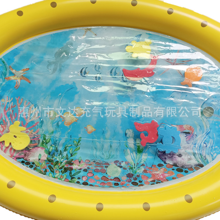 Inflatable Water Cushion Baby Ice Pad Baby Pai Pai Le Air Cushion Baby Air Cushion Prone Pat Pad One Piece Dropshipping