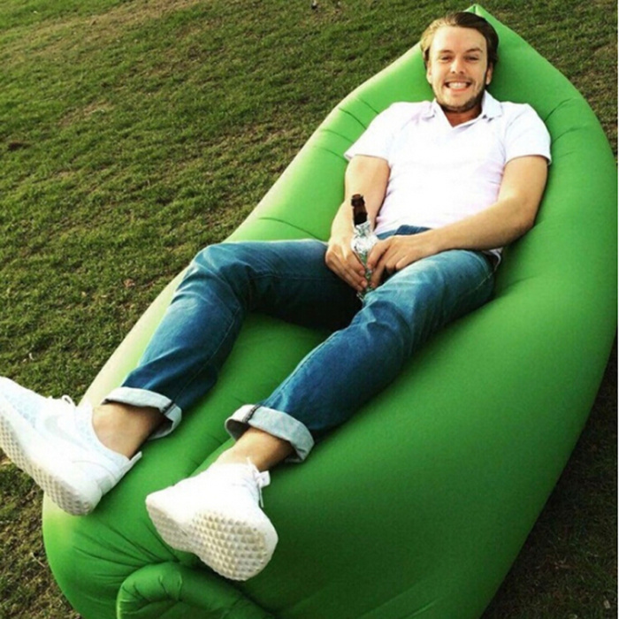 Lazy Air Sofa Inflatable Sleeping Bag Outdoor Lazy Bed Portable Beach Sleeping Bag Lazy Air Sofa Inflatable Sleeping Bag Outdoor Lazy Bed Portable Beach Sleeping Bag