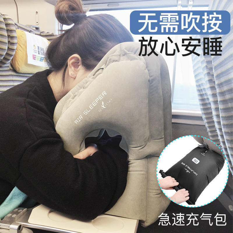 Neck Protection Siesta Stomach Sleeper Pillow Lunch Break Inflatable Travel Pillow Student Office Plane Inflatable Pillow Sleeping Pillow Neck Protection Siesta Stomach Sleeper Pillow Lunch Break Inflatable Travel Pillow Student Office Plane Inflatable Pillow Sleeping Pillow