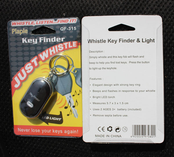 Device Audio Sensor Equipment of Finding Things Voice Control Led Whistle Key Seeker Foreign Trade Electronic Gifts