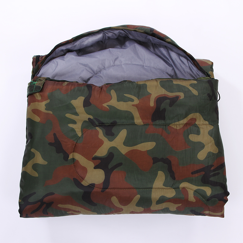 Shengyuan camouflage camping sleeping bag single armor sleeping bag outdoor sleeping bag