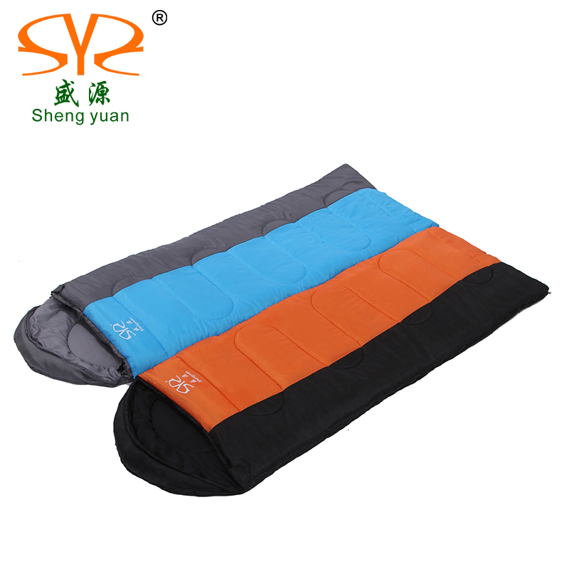 The envelope bag can be spliced Shengyuan outdoor sleeping bag couple sleeping bag