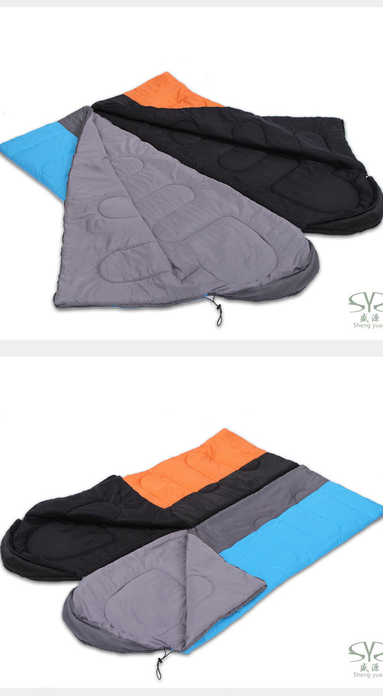 The envelope bag can be spliced Shengyuan outdoor sleeping bag couple sleeping bag The envelope bag can be spliced Shengyuan outdoor sleeping bag couple sleeping bag