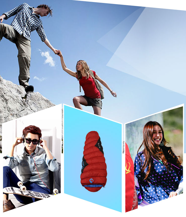 Sled Dog Manufacturer sells new outdoor sleeping bag 1.5kg mummy sleeping bag thermal sleeping bag Sled Dog Manufacturer sells new outdoor sleeping bag 1.5kg mummy sleeping bag thermal sleeping bag