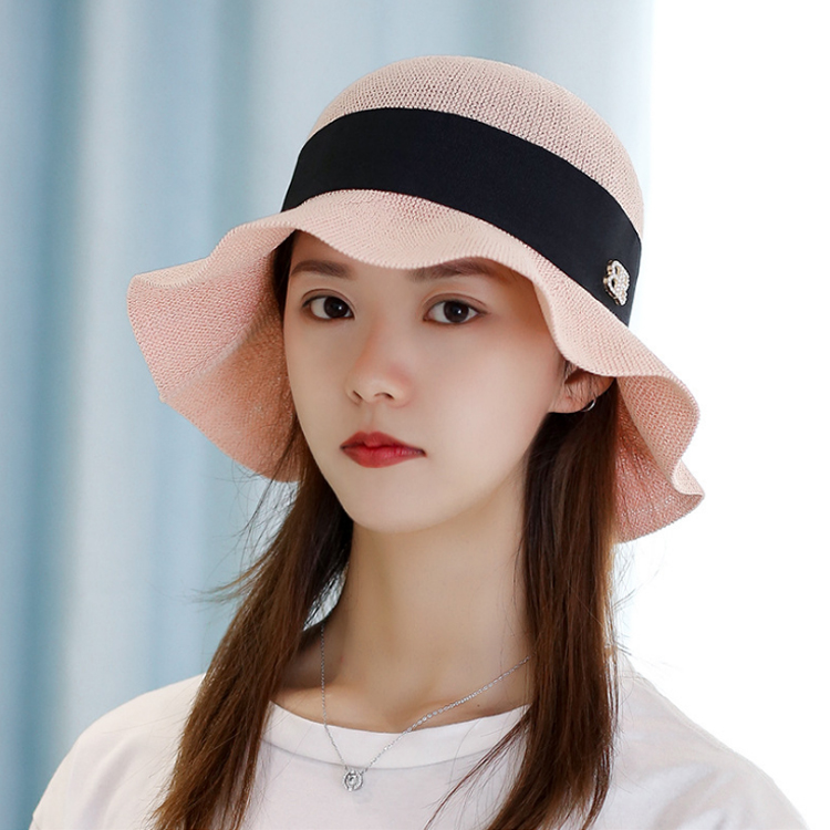 Ins Version Letter Sticker Bucket Hat Panama Hunting Hat Lit