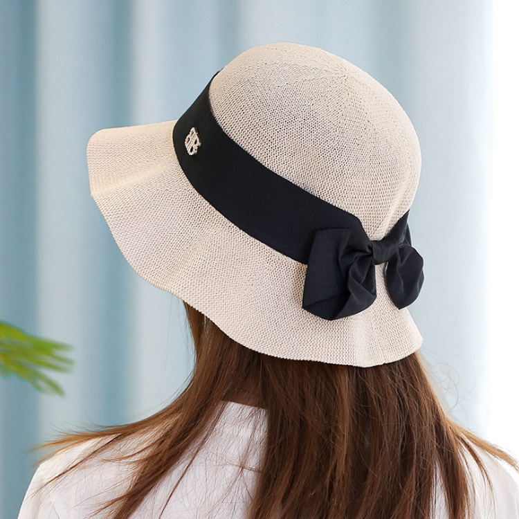 Ins Version Letter Sticker Bucket Hat Panama Hunting Hat Lit