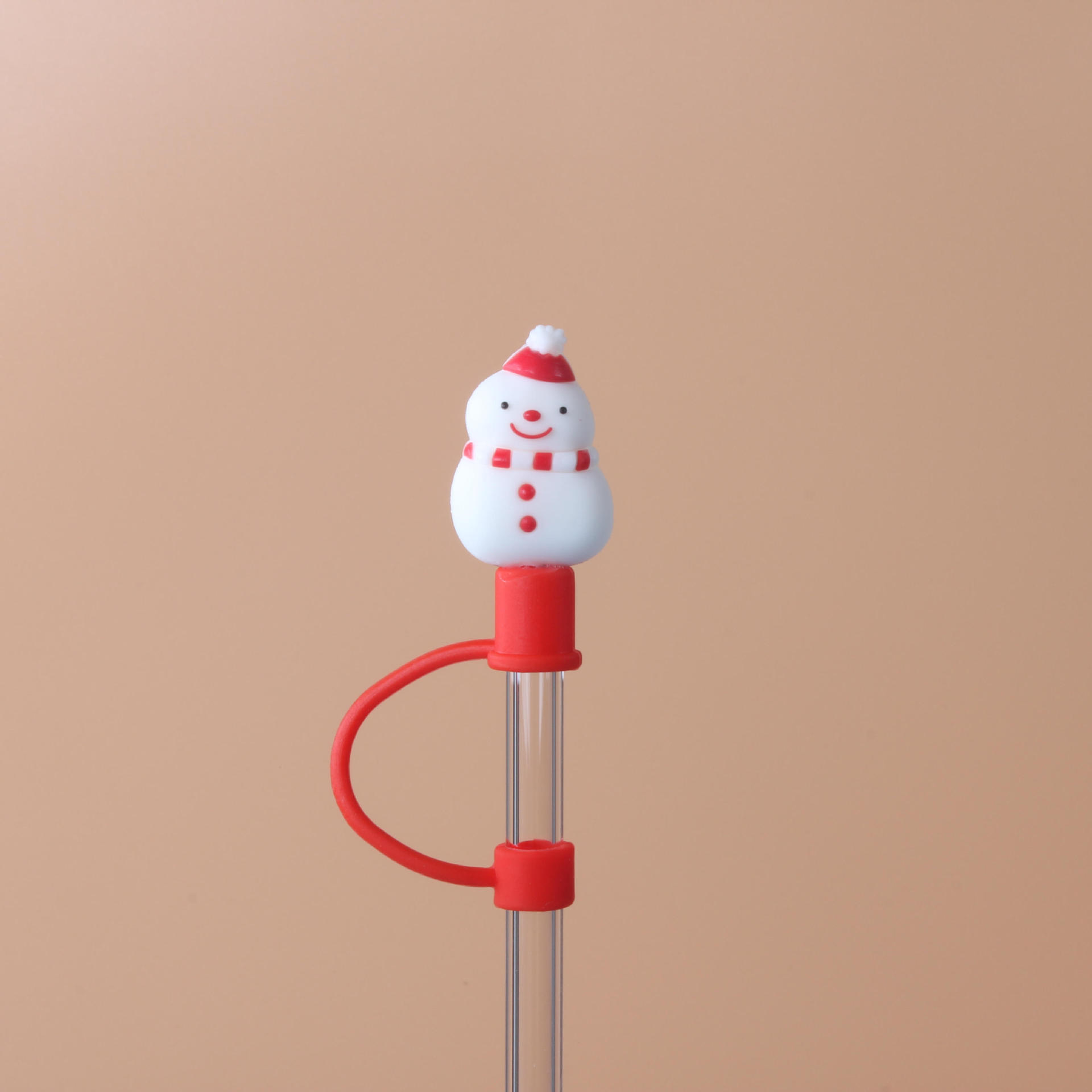 Silicone Glass Straw Dust Plug Dust Protection Cap Cute Doll Straw Dust Cover Anti-Dust Insect-Proof