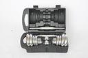 Green electroplating gift box plated dumbbells dumbbell home fitness equipment 15kg20 kg important