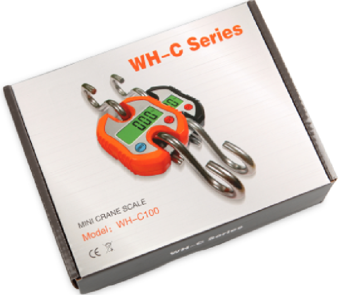 Portable electronic scales hunting scales mini hanging pig scales WH-C100 Portable electronic scales hunting scales mini hanging pig scales WH-C100