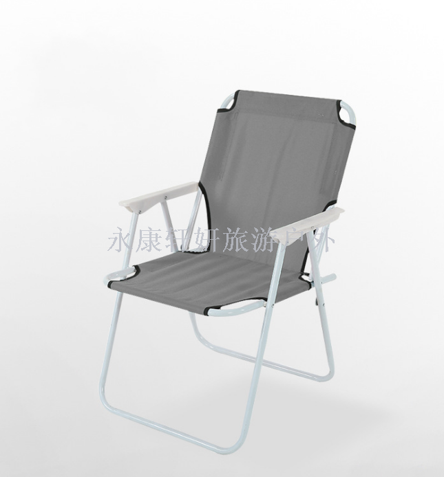 Outdoor folding chair iron cloth chair beach chair Brazilian chair low chair leisure chair can be customized