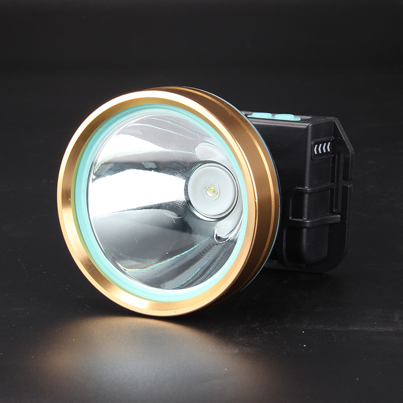 Led Strong Light Induction Headlamp Outdoor Hunting Lithium Battery Headlamp Probe Mine Head-Mounted Night Night Fish Luring Lamp