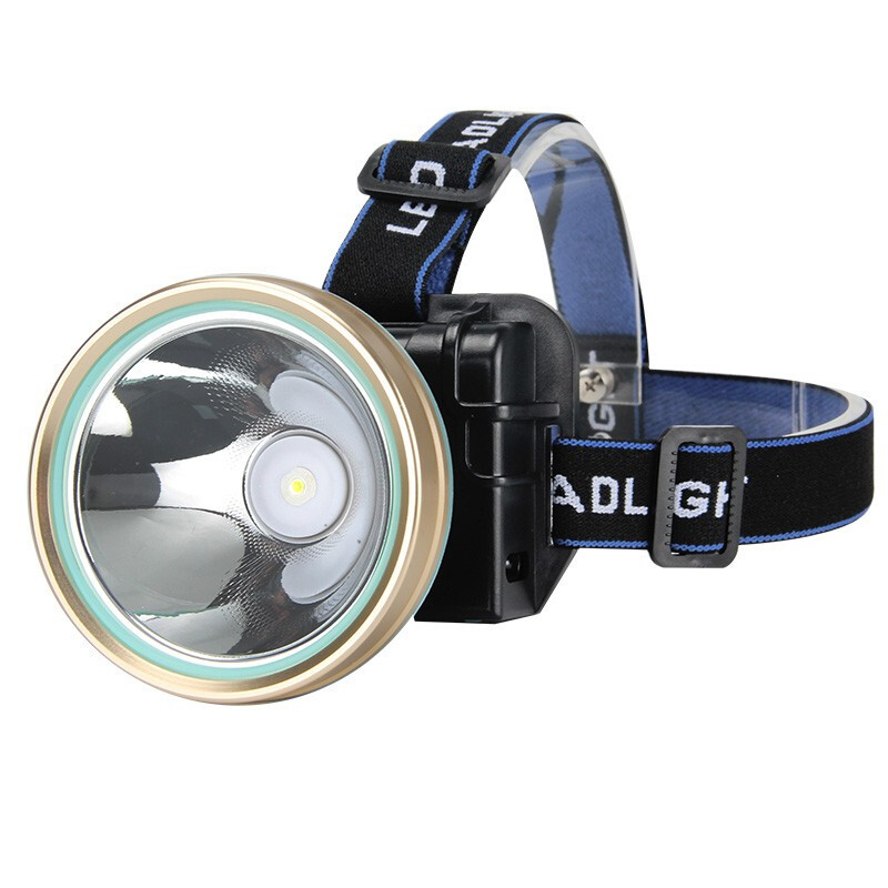 Led Strong Light Induction Headlamp Outdoor Hunting Lithium Battery Headlamp Probe Mine Head-Mounted Night Night Fish Luring Lamp