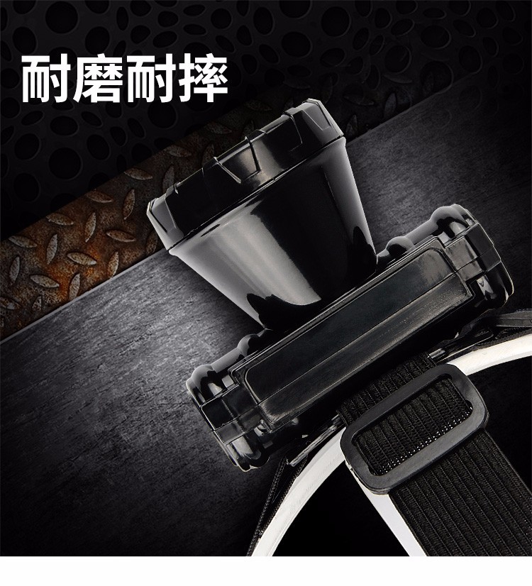Led Strong Light Induction Headlamp Outdoor Hunting Lithium Battery Headlamp Probe Mine Head-Mounted Night Night Fish Luring Lamp