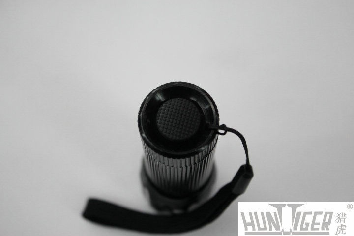 Tiger Hunting Power Torch Zoom Tube Telescopic Gift LED Flashlight Logo Cross-Border Hot Selling