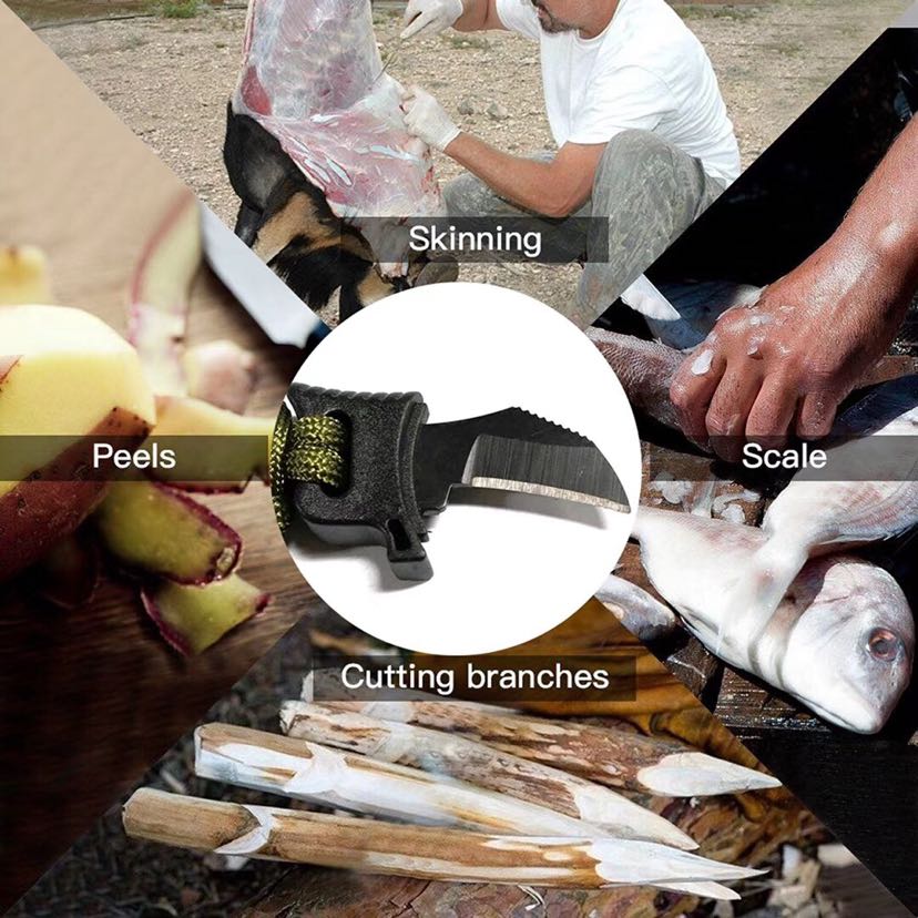 Multi-purpose survival lifestyle wilderness wilderness wilderness survival seven core umbrella rope whistle