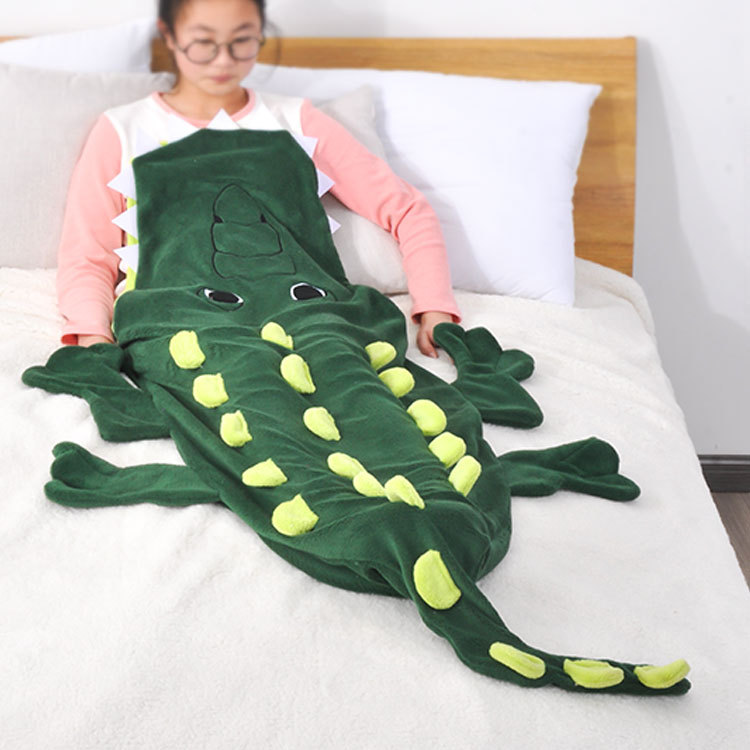 Thickened flannel mermaid blanket cartoon embroidery mermaid blanket children cartoon sleeping bag custom 60*180CM Thickened flannel mermaid blanket cartoon embroidery mermaid blanket children cartoon sleeping bag custom 60*180CM