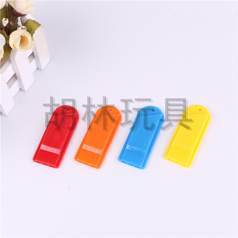 Colorful plastic Whistle children whistle kindergarten baby little Whistle Survival Whistle outdoor traffic fire whistle