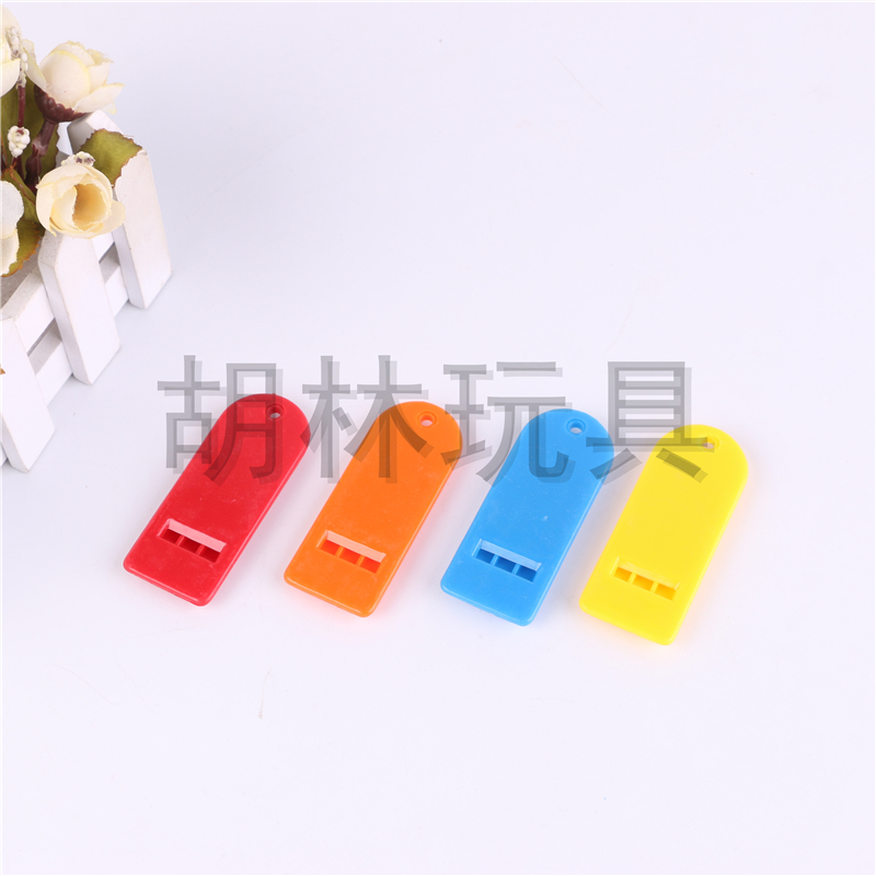 Colorful plastic Whistle children whistle kindergarten baby little Whistle Survival Whistle outdoor traffic fire whistle